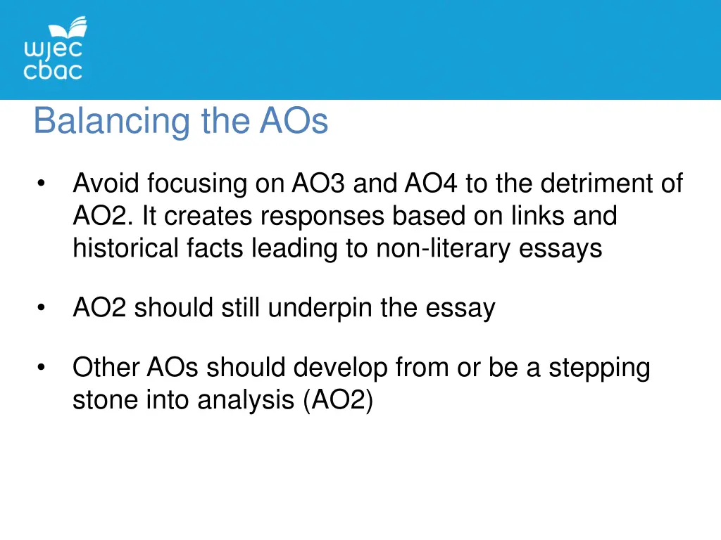 balancing the aos 1