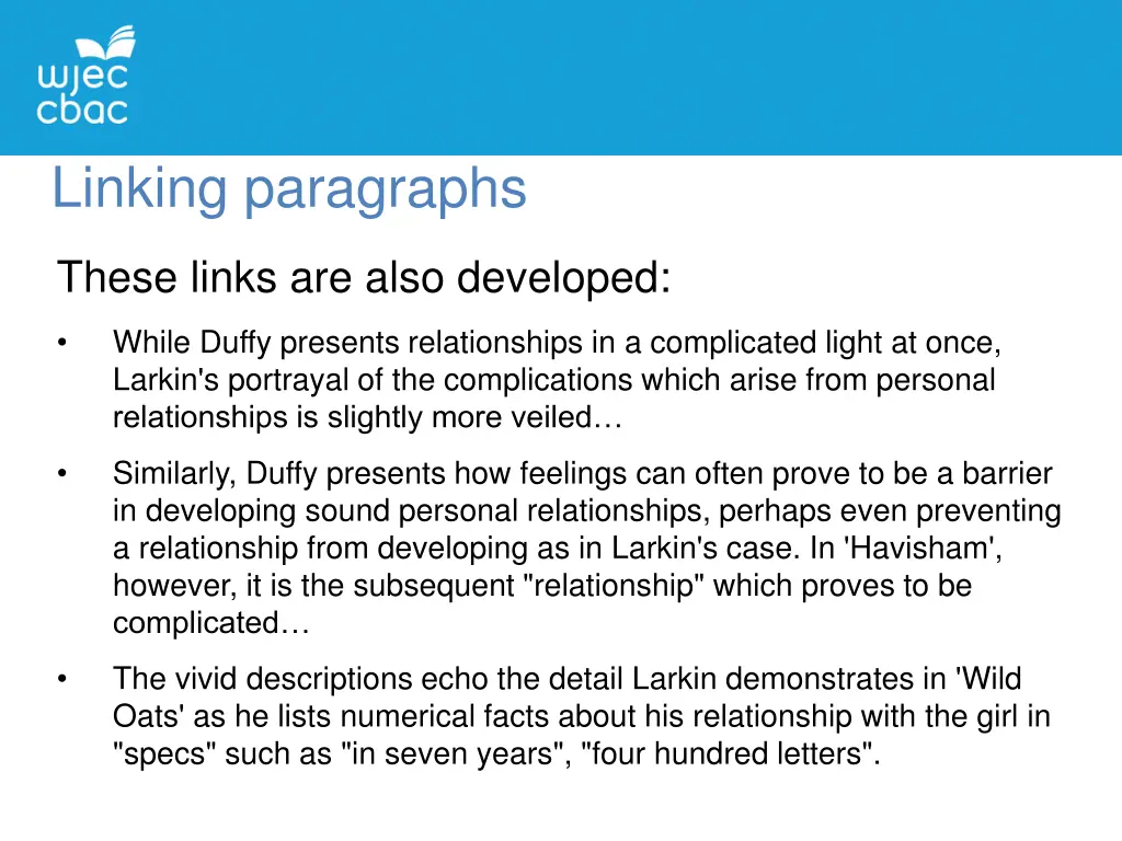 linking paragraphs 1