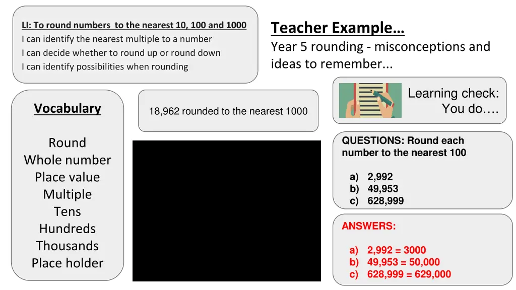 teacher example year 5 rounding misconceptions 2