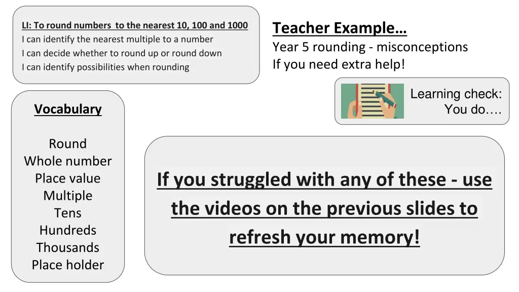 teacher example year 5 rounding misconceptions 3