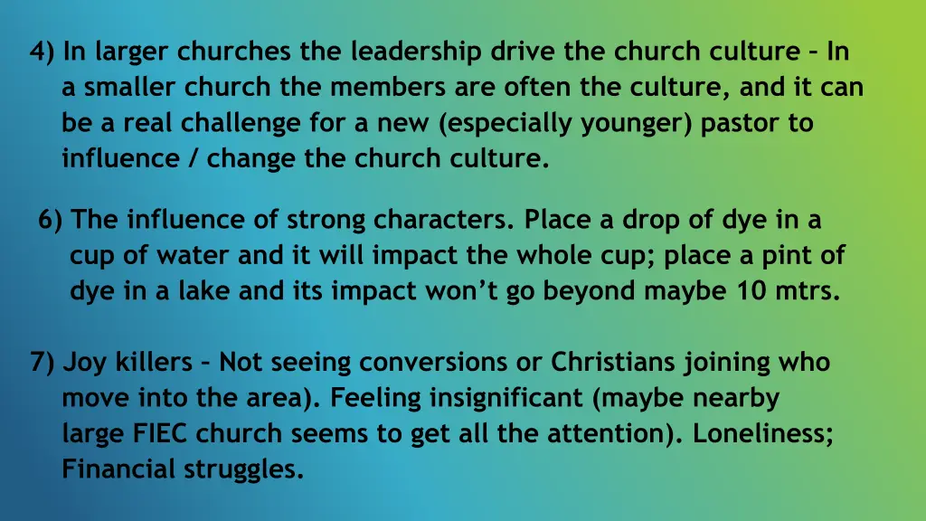 4 in larger churches the leadership drive