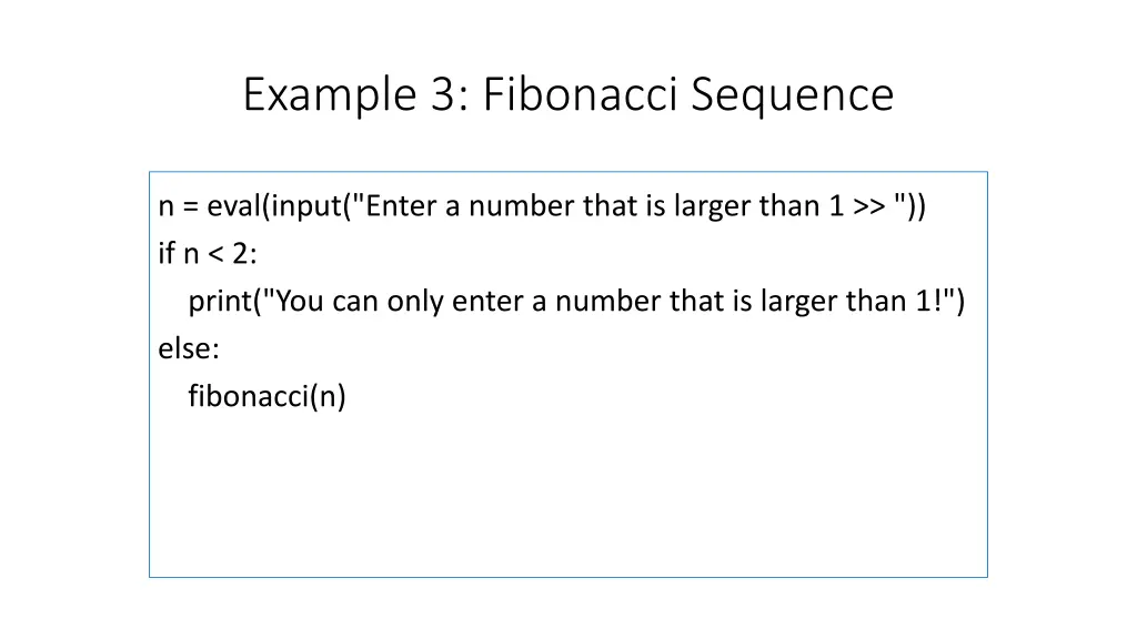 example 3 fibonacci sequence 2