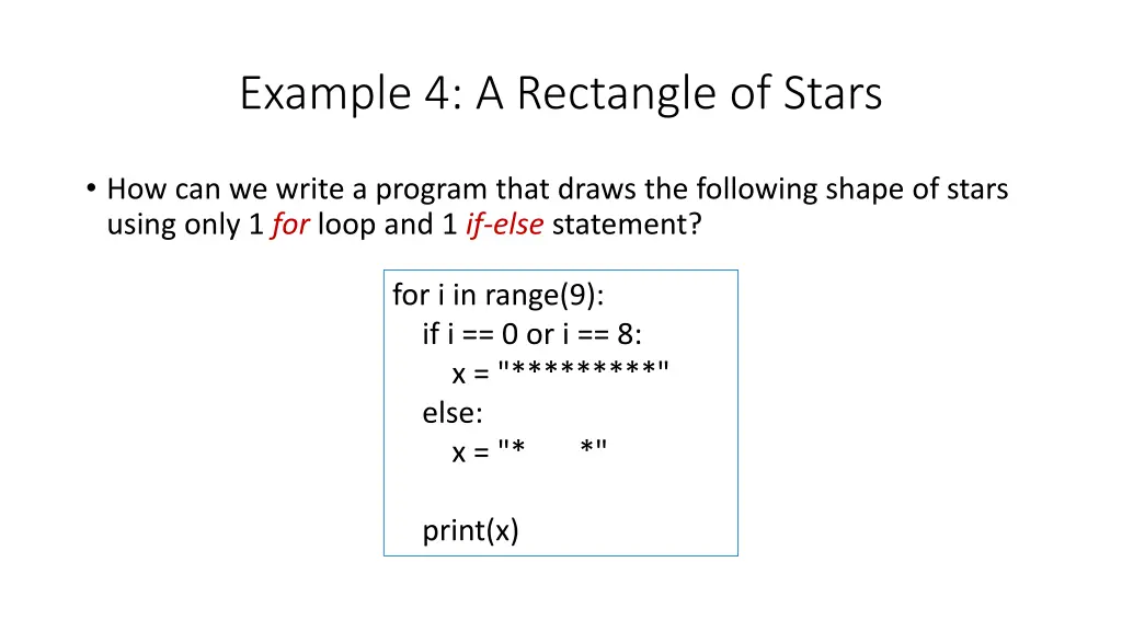 example 4 a rectangle of stars 1