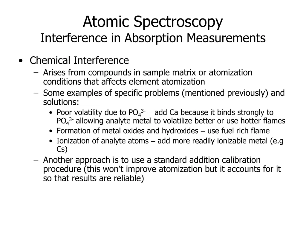 atomic spectroscopy interference in absorption 1