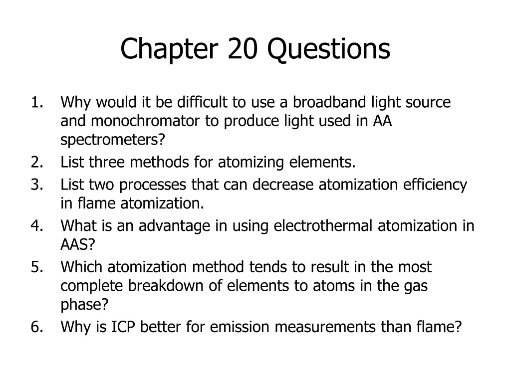 chapter 20 questions