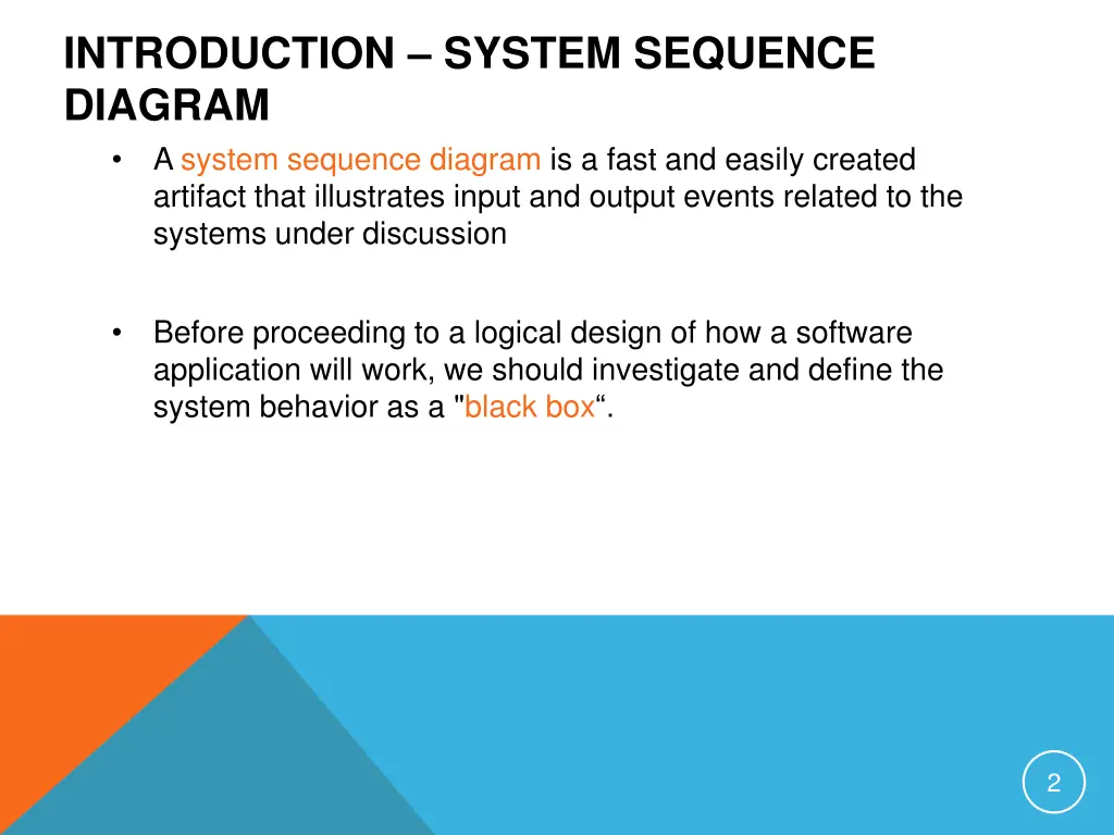 introduction system sequence diagram a system