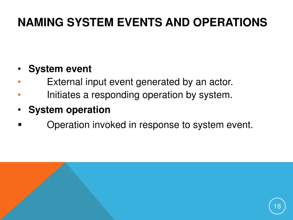 naming system events and operations