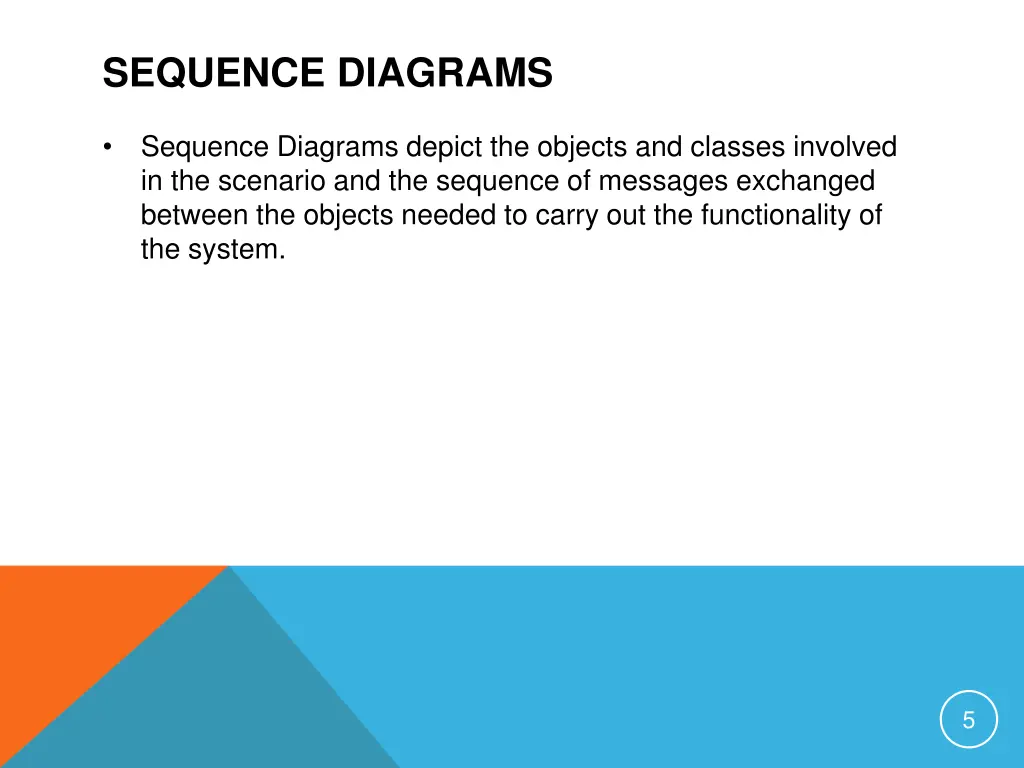 sequence diagrams