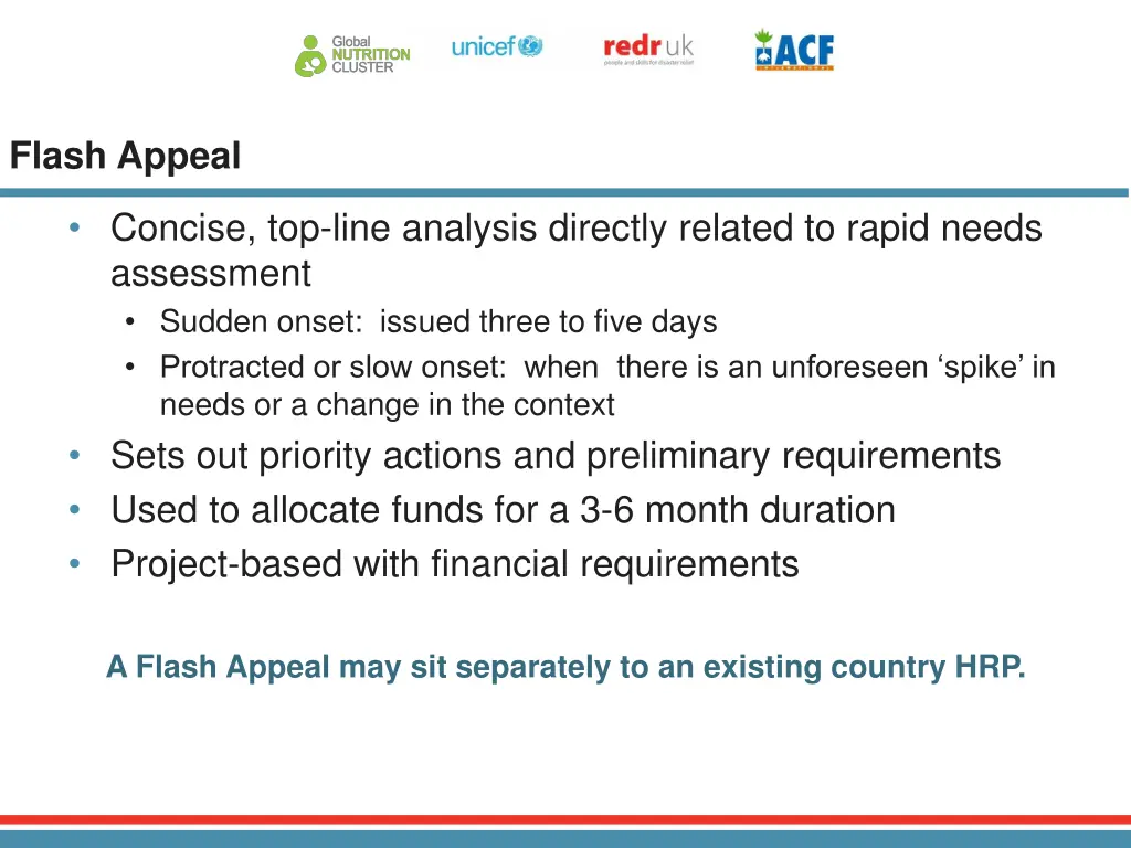 flash appeal