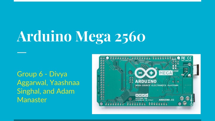 arduino mega 2560