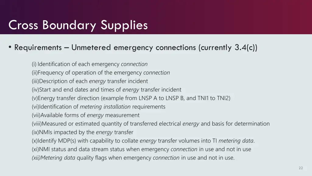 cross boundary supplies 2