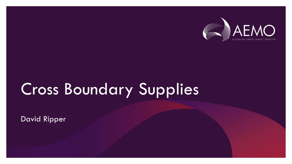 cross boundary supplies