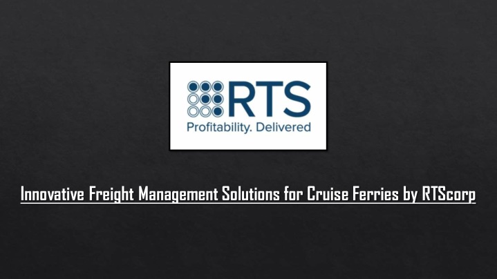 innovative freight management solutions