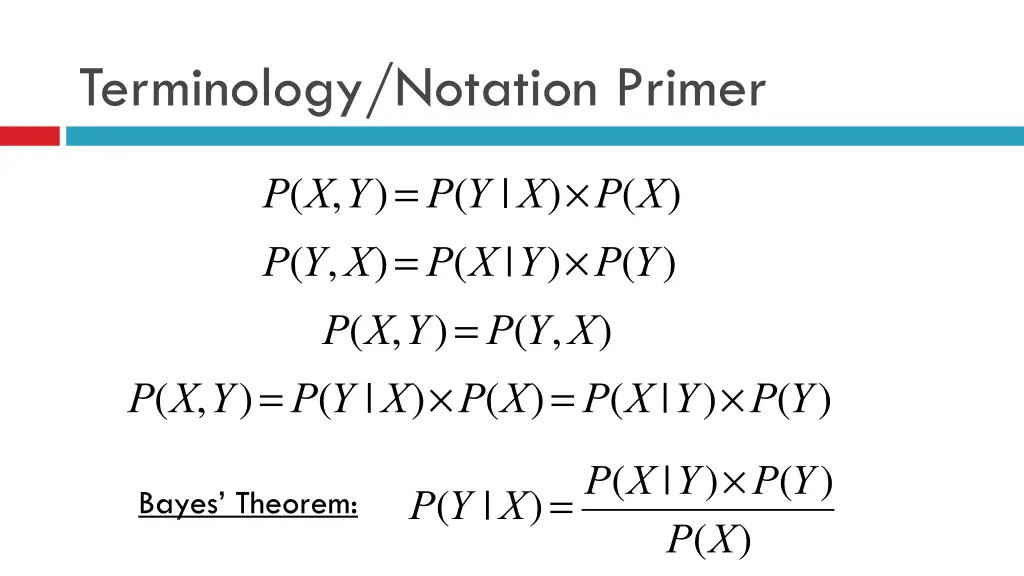 terminology notation primer 1