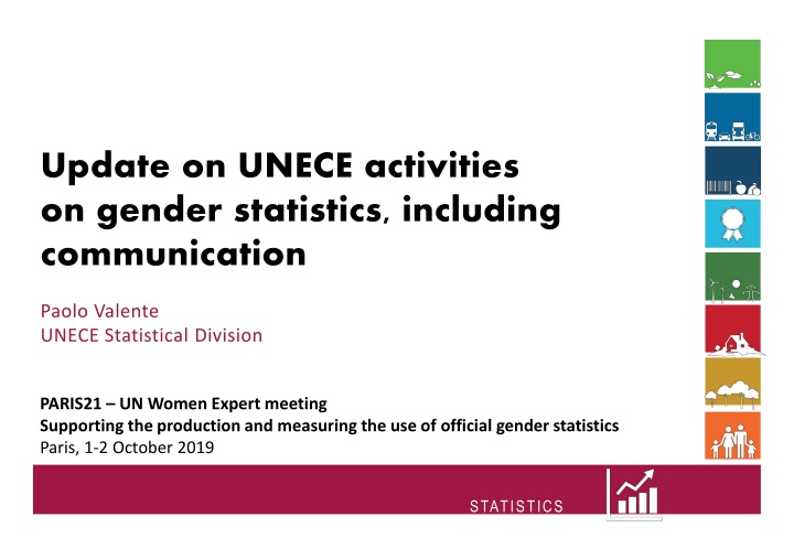 update on unece activities on gender statistics