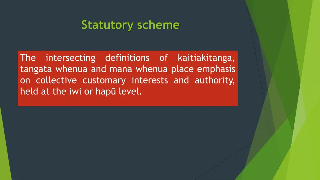 statutory scheme 1