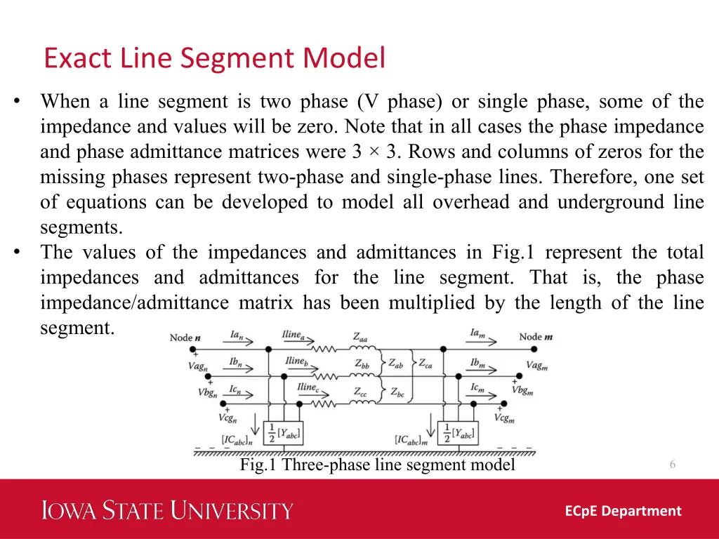 exact line segment model 1