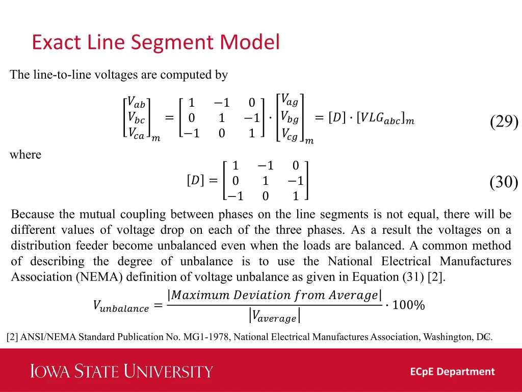 exact line segment model 10