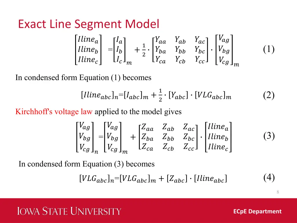 exact line segment model 2