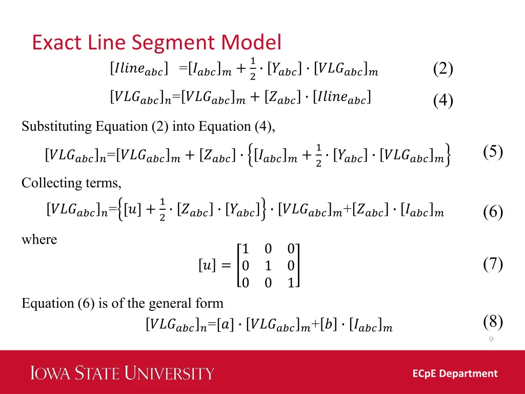 exact line segment model 3