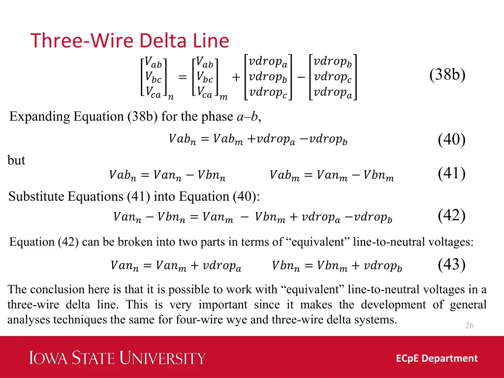 three wire delta line 1