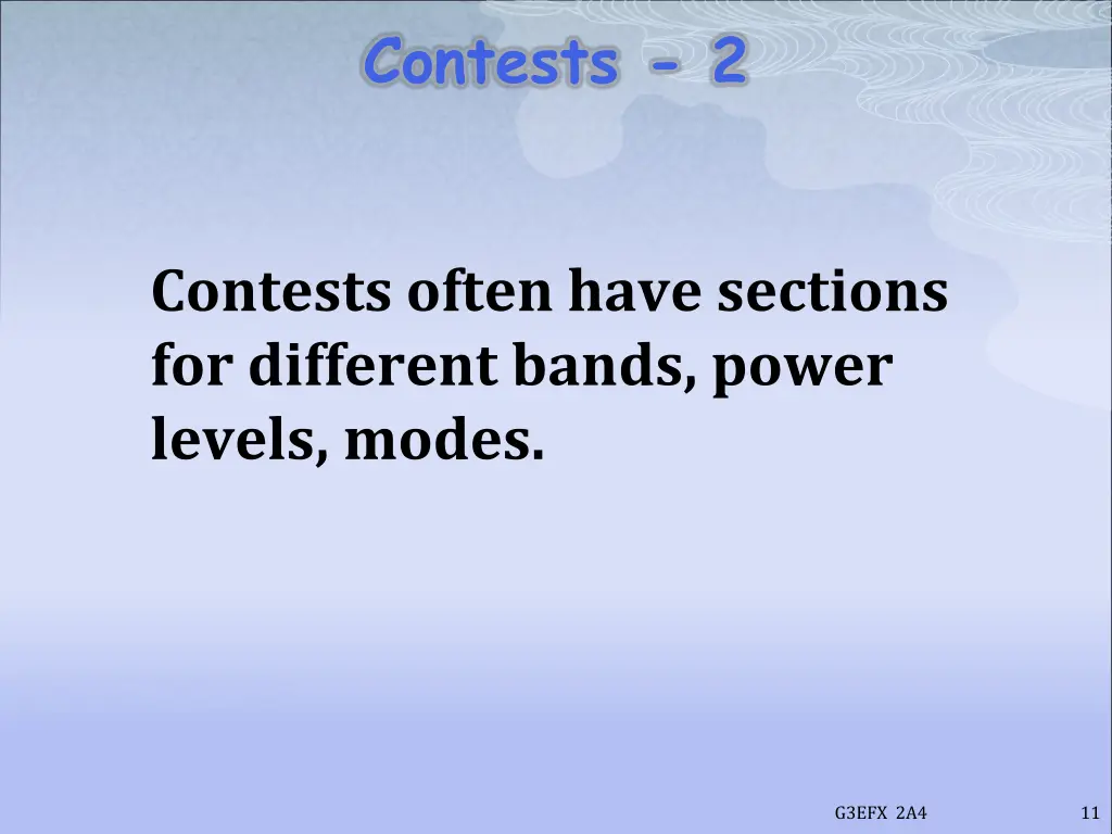 contests 2