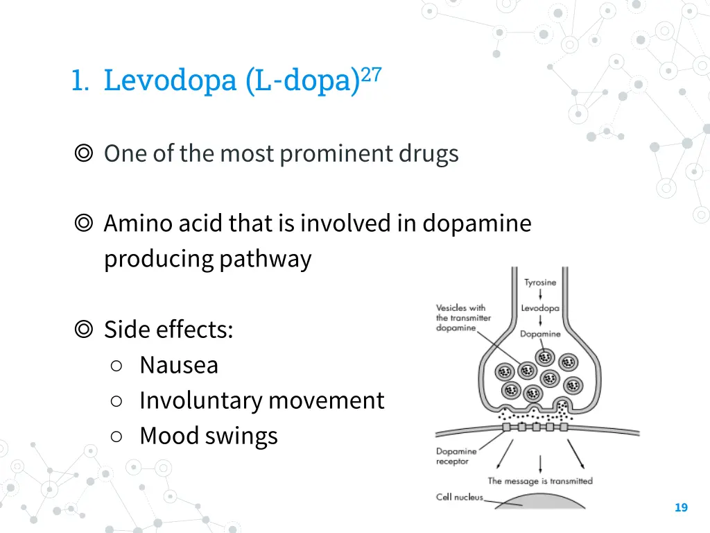 1 levodopa l dopa 27