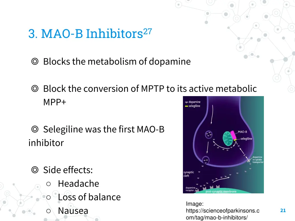 3 mao b inhibitors 27