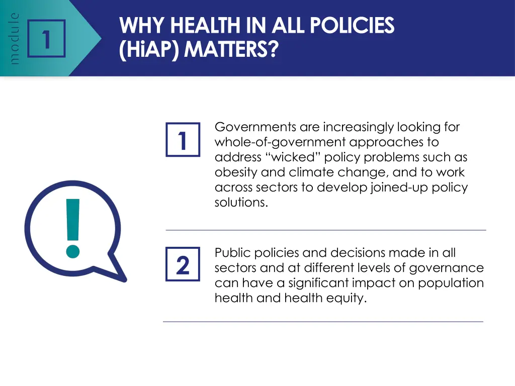 why health in all policies hiap matters