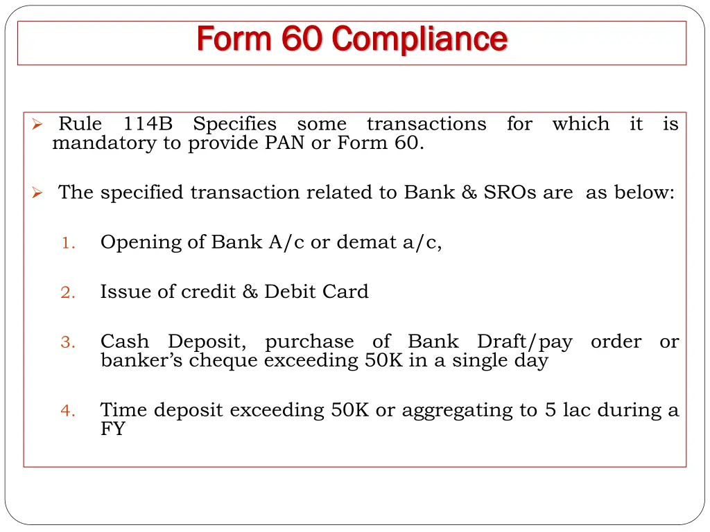 form 60 compliance form 60 compliance