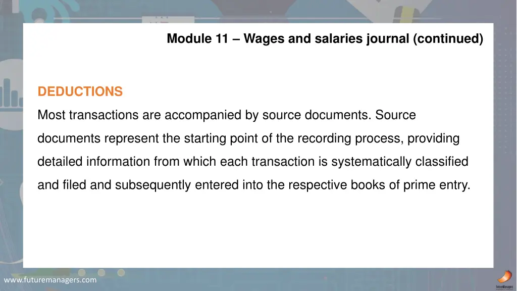 module 11 wages and salaries journal continued 1