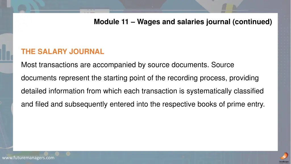 module 11 wages and salaries journal continued 3