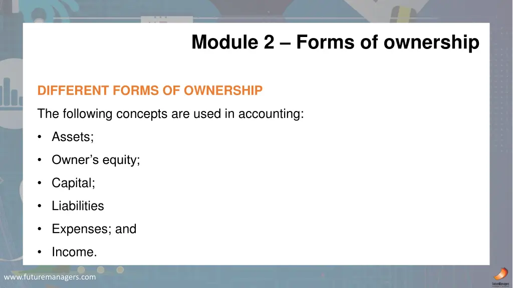 module 2 forms of ownership