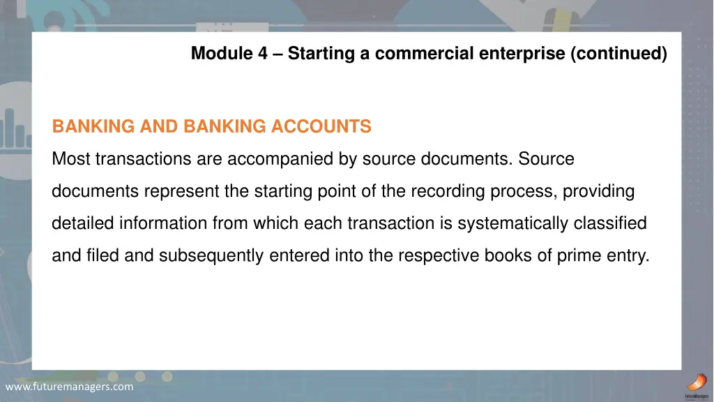 module 4 starting a commercial enterprise 1