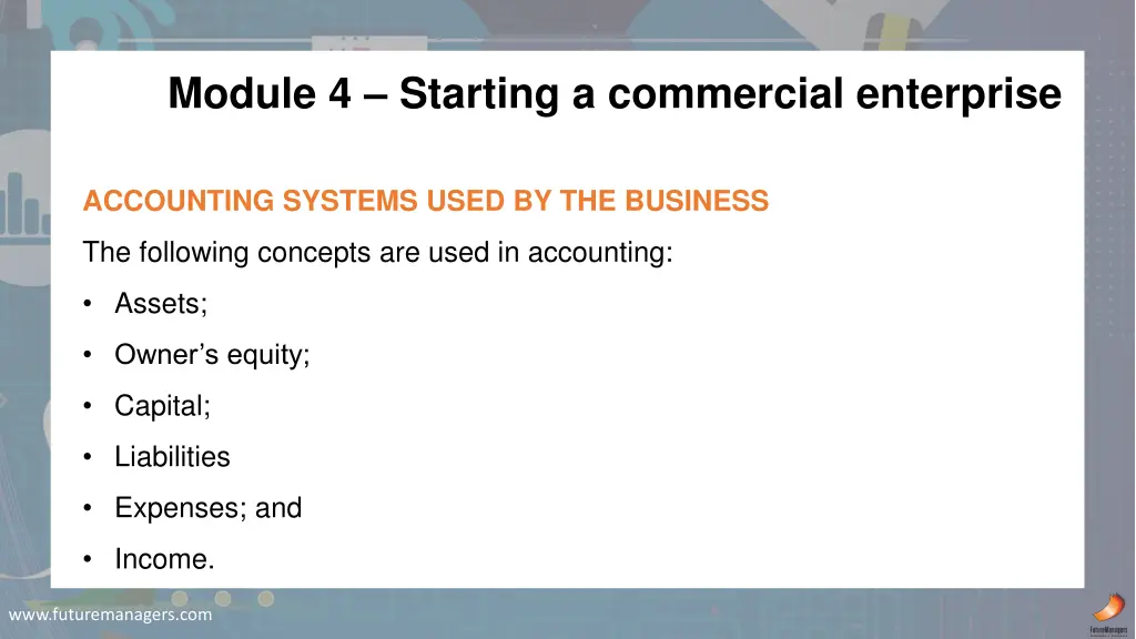 module 4 starting a commercial enterprise