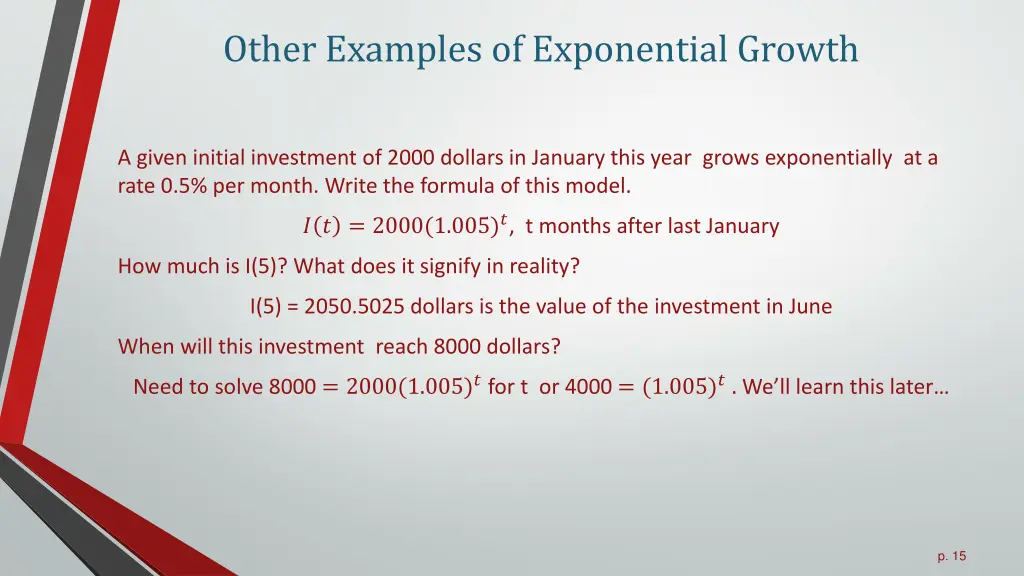 other examples of exponential growth 1