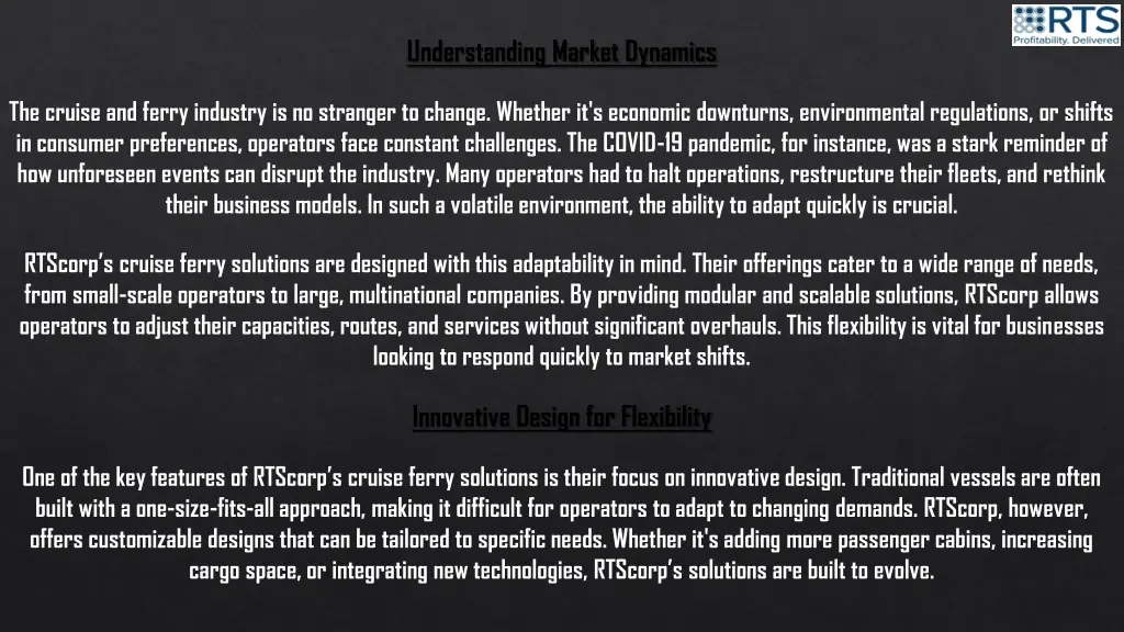 understanding market dynamics