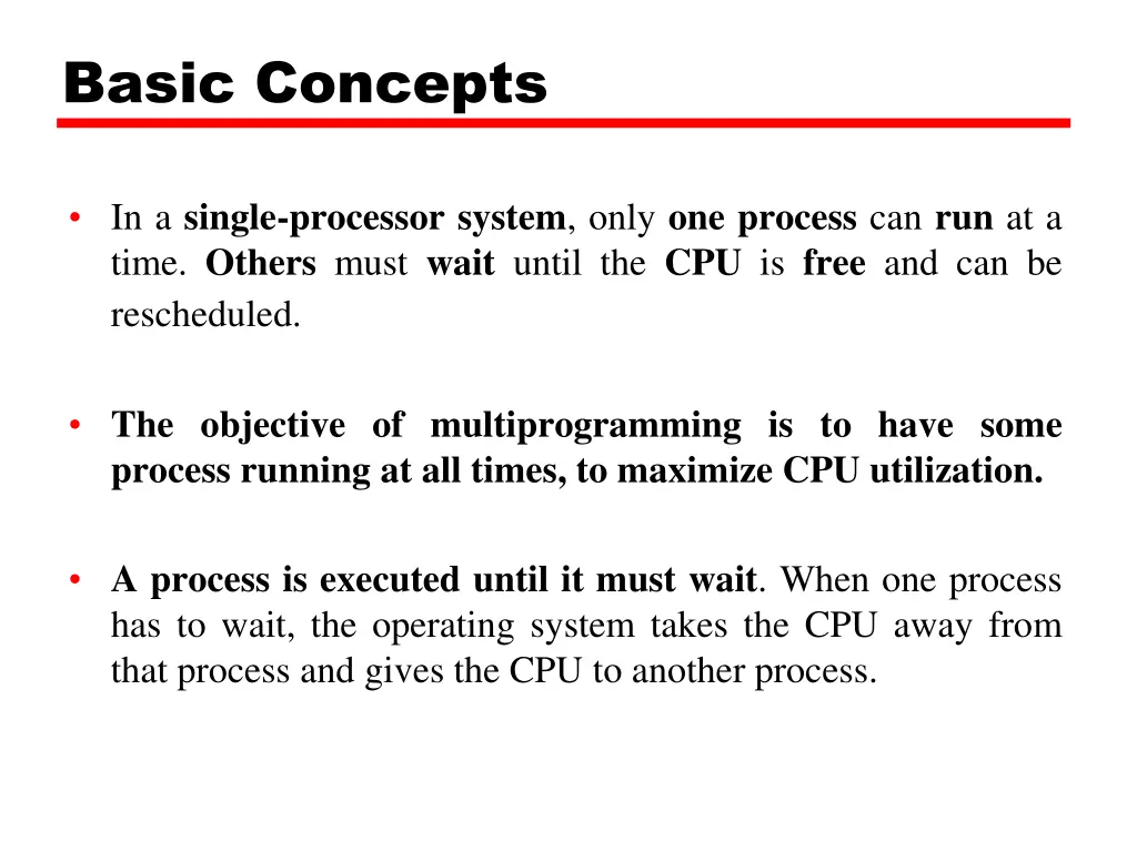 basic concepts