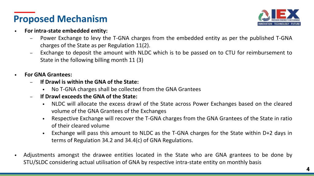 proposed mechanism