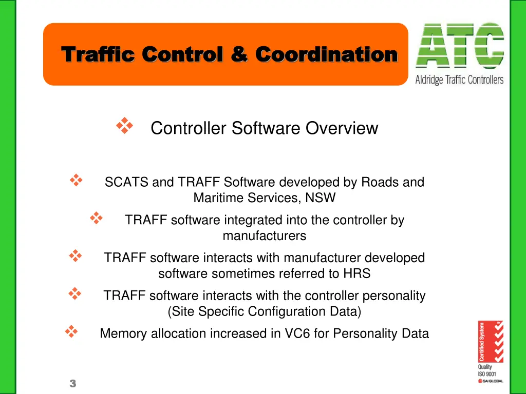 traffic control coordination traffic control 2