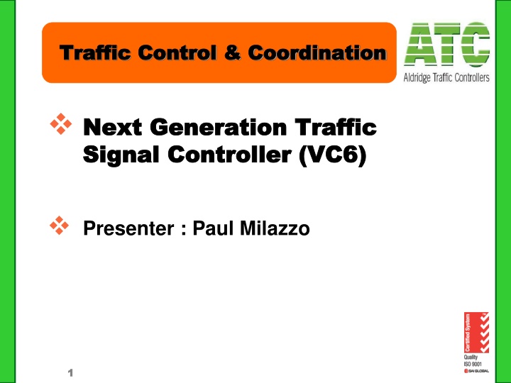 traffic control coordination traffic control