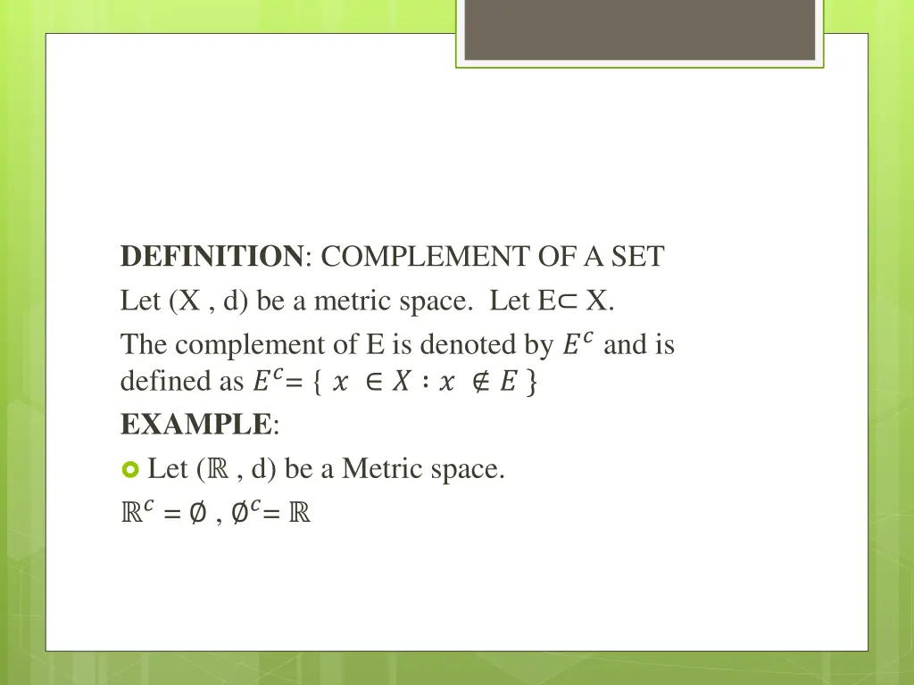 definition complement