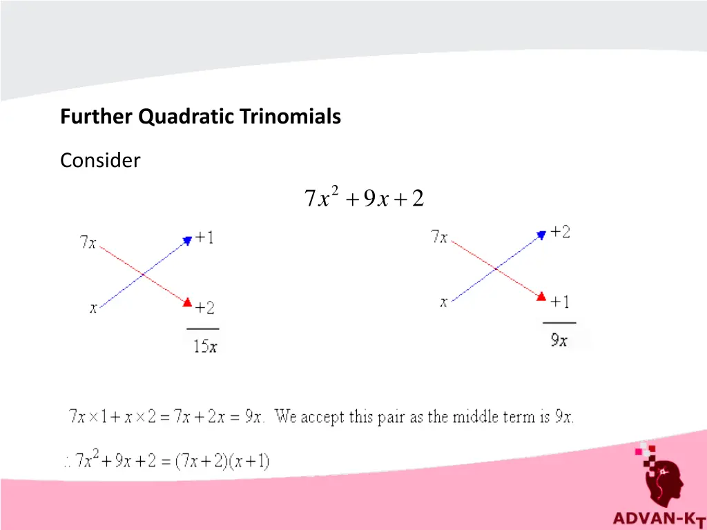 further quadratic trinomials