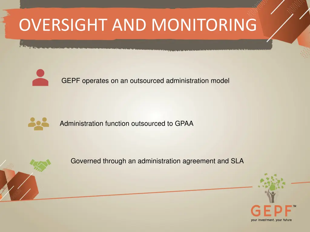 oversight and monitoring