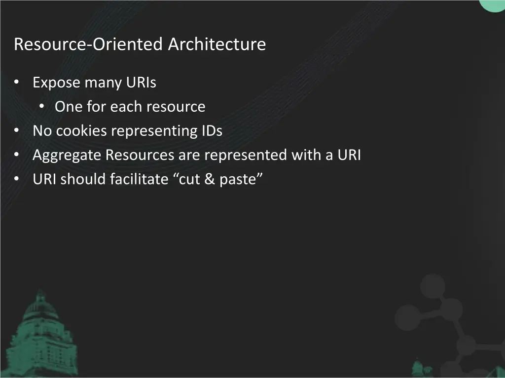 resource oriented architecture