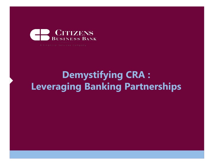 demystifying cra leveraging banking partnerships