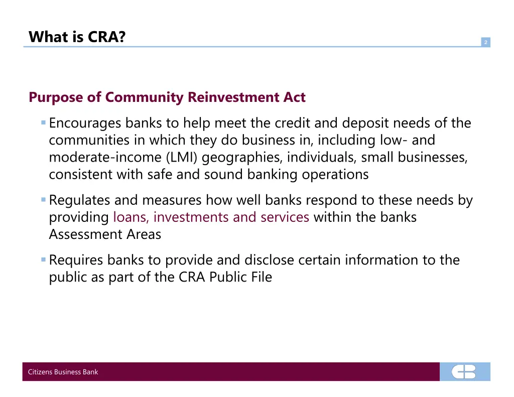 what is cra