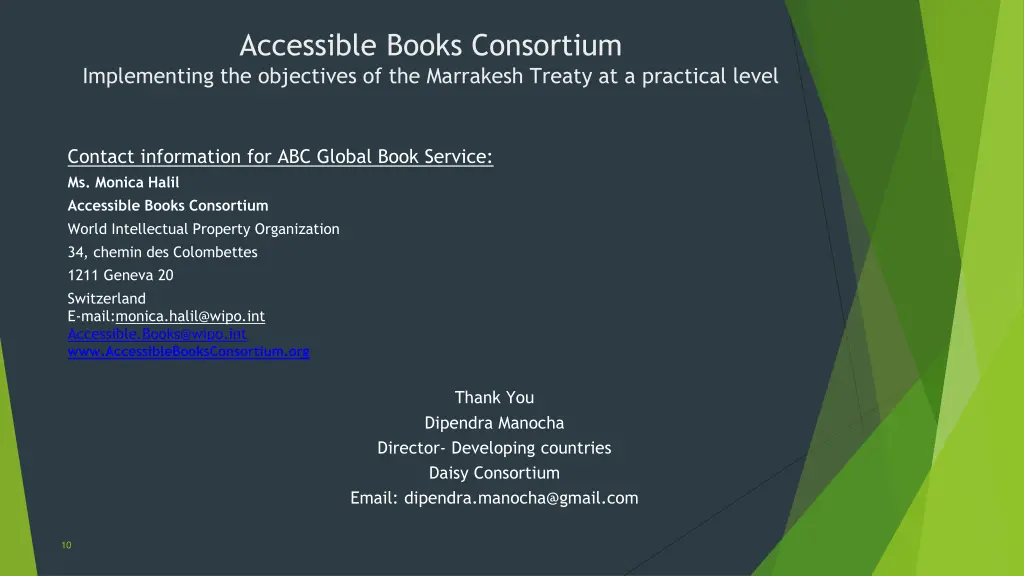 accessible books consortium implementing