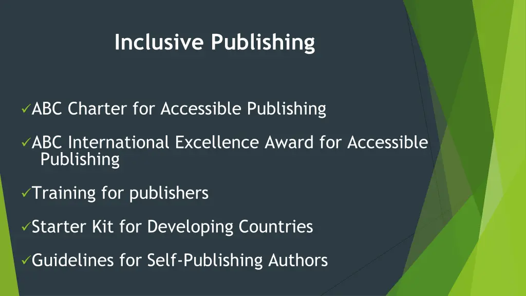 inclusive publishing