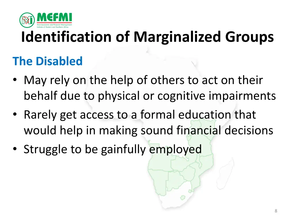 macroeconomic and financial management institute 7